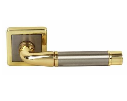 Chateau Square Rose Polished Brass/Satin Nickel - 11-7707PB/SN